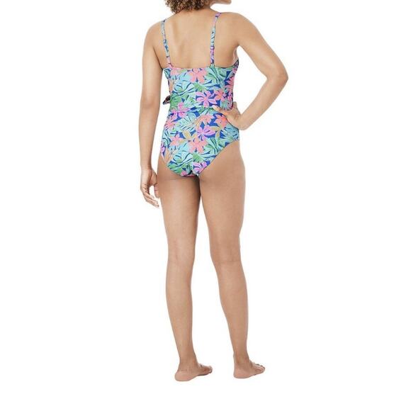 Member's Mark Women's Wrap-Style One-Piece Swimsuit Size Large - Picture 3 of 10